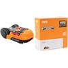 WORX Robot rasaerba WORX Landroid Plus WR165E + WA0860 Modulo Landroid sensore collisione ACS - colore silver