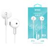 BWOO Cuffie Con Microfono Controllo Volume Cavo 2 Metri Stereo Sound Jack 3.5 mm HF52