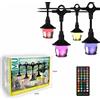 MU CATENA LUMINOSA LED CONTROLLO REMOTO IMPERMEABILE IP65 ESTERNO 11 METRI