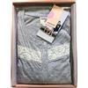 KISSIMO Biancaluna CAMICIA da NOTTE APERTA AVANTI con Bottoni "KISSIMO Biancaluna" 88% COTONE