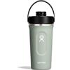 Hydro Flask - Bottiglia shaker isolata 709 ml (24 oz) per frullati proteici e integratori - Tappo Chug a prova di perdite - Senza BPA - Agave