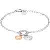 Stroili Bracciale Donna STROILI 1680345 Acciaio Inossidabile Rosè Cuori