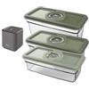 AEG 900 923 313 Pompa a vuoto manuale più contenitore, plastica, grigio