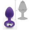 TOYJOY Plug anale indossabile con pietra piccolo dilatatore in silicone mini butt dildo