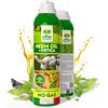 Albagarden - Insetticida Piante Naturale - Anti Cocciniglia, Per Afidi, Ragnetto Rosso, Pidocchi Zanzare E Insetti - Olio Di Neem Per Piante + Estratto Di Ortica Biologico - Spray 250 ml