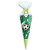 Ursus 989 00 03-Kit Scuola Easy Line Mini Gioco del Calcio, Verde, 6 Facce, Cartone Ondulato 3D pretagliato, 41 cm, Diametro Circa 15 cm, per Realizzare Un Cono di Zucchero, Multicolore