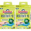 Spontex Guanti Monouso Resistente 40, Guanti in Nitrile Ipoallergenici, 40 Pezzi, Taglia S/M (Confezione da 2)