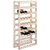 VESTIAMO CASA Cantinetta 54 posti mobile porta bottiglie vino in legno botte casa e ristoranti