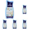 Felce Azzurra - Aria di Casa Profumatore Gel per l' Ambiente Muschio Bianco, Puro Benessere - 140 gr (Confezione da 5)