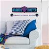 ROOMMATES RMK5281SCS Wakanda Forever - Adesivi da parete da staccare e incollare, colore: viola, rosa, nero