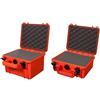 MAX MAX235H155S.001 Valigie a Tenuta Stagna, Arancione e MAX MAX235H105S.001 Valigie a Tenuta Stagna, Arancione