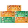 Fria Easy Carta Igienica Umidificata con Aloe Vera e Camomilla, Tessuto Gettabile nel WC, Dermatologicamente Testate, Confezione Tascabile da 12 Salviette (Confezione da 5)