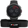 Polar Vantage V Titan Sportwatch per Allenamenti Multisport e Triathlon, con GPS, con Fascia Cardio H10 Inlcusa, Impermeabile, Nero/Rosso