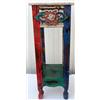 Marblechic Alzata comodino in legno multicolor con cassetto cm 30x30x80h