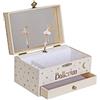 Trousselier Ballerina S60111 Cofanetto Musicale Fosforescente, 10 x 11.5 x 10 cm, Multicolore