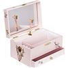 Trousselier - Carillon Bambina Fata - Flower Fairies - Carillon Portagioie Bambina Ragazza - Fosforescente - Musica Serenata di Schubert - Regalo Bambina - Porta Gioie Bambina
