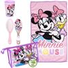 DISNEY Minnie Mouse Set 3 Pz Asilo: Asciugamano, Spazzola e Bicchiere DISNEY