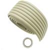 HIMRY® Universale Protezioni Antispigolo, 200cm x 80mm x 8mm Multiuso Schiuma, Striscia Protettiva Bordi, Protezione Guradia Sicurezza Kits per Bambini Bebè, Extra Spesso, Grigio KXD7002-grey