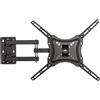 STAFFA PORTA TV TELEVISORE MONITOR DA 14" A 32"40"46"55" POLLICI BRACCIO PARETE