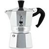 Bialetti Caffettiera Italiana Bialetti Moka Express Alluminio 2 Tazze