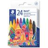 Staedtler 220 NC24 Pastello a Cera, 8 mm, 24 Pezzi