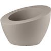 Veca Vaso Ciotola FIORIERA Genesis INCLINATA Resina CM50 VARI COLORI Veca FOTO REALE