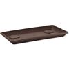 Veca SOTTOVASO RETTANGOLARE Sottofioriera in plastica Anthea 80cm Veca 75 X 34,5 X 4