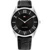 Tommy Hilfiger Orologio Uomo TOMMY HILFIGER BECKER 1710516 Pelle Nero