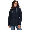Regatta Women's Bayla Waterproof Rain Jacket, Da donna, Navy, 12