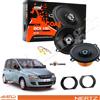 Hertz Kit 2 Casse Hertz Dcx130.3 Altoparlanti Posteriori +Adattatori per Fiat Multipla