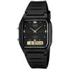 Casio Orologio da polso Casio unisex analogico digitale AW-48HE-1A - classico doppi...