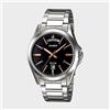 Casio Orologio Casio Uomo Analogico Cinturino Metallo Argento MTP-1370D-1A2 - Quadr...