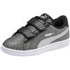 PUMA Smash V2 Glitz Glam V PS 367378 04 Puma Black Puma white numero 35