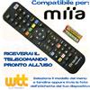 BRAVO TELECOMANDO UNIVERSALE per TV TELEVISIONE MIIA SCEGLI MODELLO DALLA LISTA