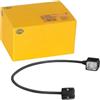 HELLA 2AB 004 532-061 Luce di lettura, Alogeno, 12V, 6.0W, T4W, Montaggio, esterno, colore diffusore luce cristallino, interno, Quantità 1