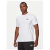 EA7 Emporio Armani 8NPT26 1100 T SHIRT UOMO EA7 EMPORIO ARMANI MAGLIA MAGLIETTA GIROCOLLO BIANCO
