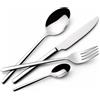 LAGOSTINA Maia Set Posate per 6 Persone 24 Pezzi Acciaio Inox 18/10