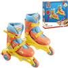 Mondo Pattini Regolabili 3 in Linea Paw Patrol Bambini Misura 29 - 32 Doppia Funzione