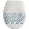 MSV Sedile WC, Blu, 45.5 x 37 x 5 cm, Confezione da 45