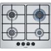 Bosch Serie 4 PGP6B5B85 60cm Piano Cottura a Gas 4 Bruciatori - Acciaio Inox