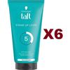 Schwarzkopf 6 PZ Schwarzkopf TAFT STAND UP LOOK STYLING GEL TENUTA 5 FORZA ESTREMA 150ML