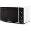 Whirlpool MWP 103 W Superficie piana Microonde con grill 20 L 700 W Nero, Bianco