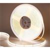 LED COB STRIP 480 SMD 12V Adesiva 5mt Luce Naturale 60W Tagliabile Flessibile