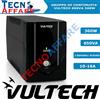VulTech UPS Gruppo di continuità 650VA 360W per pc dvr telecamere Stabilizzatore Vultech