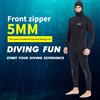 Muta intera da uomo, muta da 5 mm da uomo Immersioni Surf Snorkeling Kayak Sport