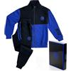 Hermet Inter tuta da casa Homewear in cotone pigiama uomo nero S M L XL XXL