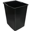 Arregui CBZ00422 Secchio di Plastica di Ricambio per Pattumiera per Raccolta Differenziata Basic, Top, Round, Ecoclas e Ecoclas Plus | 17 L | con Manico in Metallo | Nero