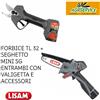 LISAM Kit potatura a batteria Lisam con forbice TL 32 + seghetto MINI SG e valigette