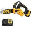 Dewalt Set elettrosega potatore a batteria Dewalt DCMPS520P1-QW 18V + 1 batt lama 20cm