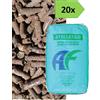 Wueffe srl Stallatico Pellet - 20 sacchi da Kg 25 - Concime Naturale Ammendante Pellettato